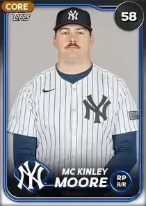 Mc Kinley Moore, 58 Live - MLB the Show 24
