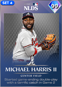 Michael Harris II, 99 2023 Postseason - MLB the Show 23