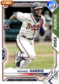 Michael Harris II, 89 Rookie - MLB the Show 23