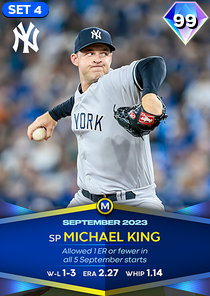 Michael King, 99 Monthly Awards - MLB the Show 23