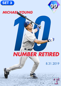 Michael Young, 99 Milestone - MLB the Show 23
