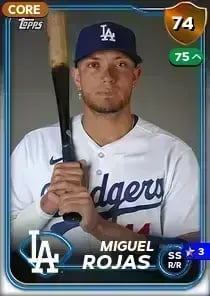 Miguel Rojas, 74 Live - MLB the Show 24