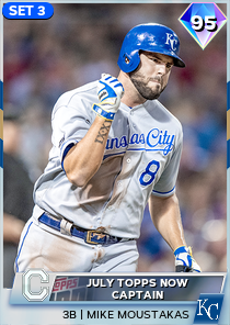 Mike Moustakas, 95 Captain - MLB the Show 23