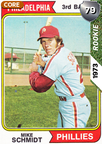 Mike Schmidt, 79 Rookie - MLB the Show 23