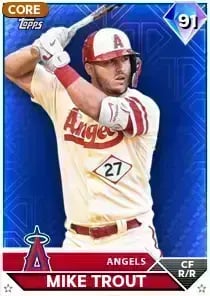 Mike Trout, 91 Live - MLB the Show 23