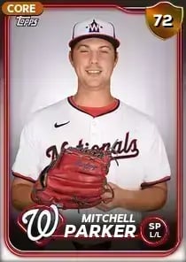 Mitchell Parker, 72 Live - MLB the Show 24