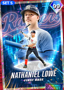 Nathaniel Lowe, 99 2023 Finest - MLB the Show 23