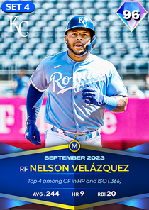 Nelson Velazquez, 96 Monthly Awards - MLB the Show 23