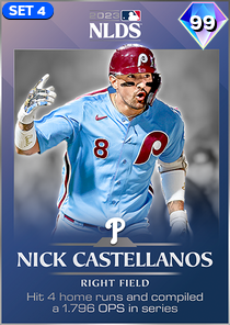 Nick Castellanos, 99 2023 Postseason - MLB the Show 23