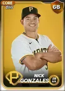 Nick Gonzales, 68 Live - MLB the Show 24