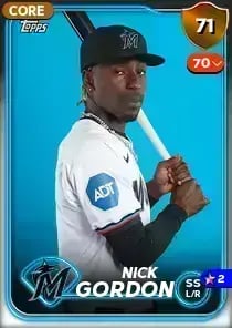 Nick Gordon, 71 Live - MLB the Show 24
