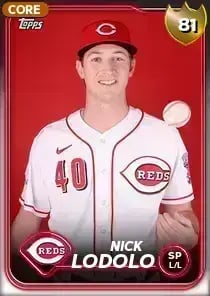 Nick Lodolo, 81 Live - MLB the Show 24