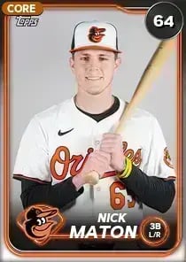 Nick Maton, 64 Live - MLB the Show 24