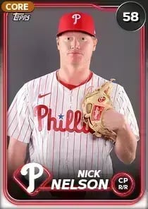 Nick Nelson, 58 Live - MLB the Show 24