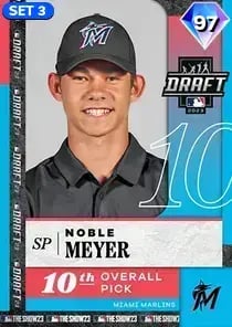 Noble Meyer, 97 2023 Draft - MLB the Show 23