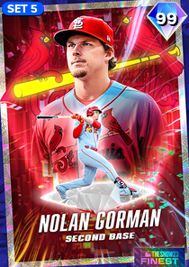 Nolan Gorman, 99 2023 Finest - MLB the Show 23