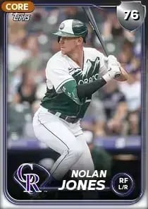 Nolan Jones, 76 Live - MLB the Show 24