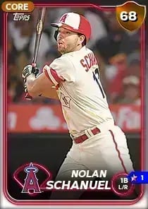 Nolan Schanuel, 68 Live - MLB the Show 24