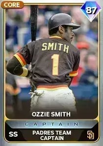 Ozzie Smith, 87 Captain - MLB the Show 24