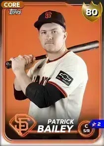 Patrick Bailey, 80 Live - MLB the Show 24