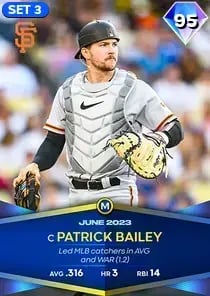 Patrick Bailey, 95 Monthly Awards - MLB the Show 23