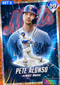 Pete Alonso, 99 2023 Finest - MLB the Show 23