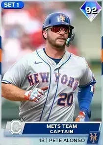 Pete Alonso, 92 Captain - MLB the Show 23