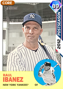 Raul Ibanez, 89 Postseason - MLB the Show 23