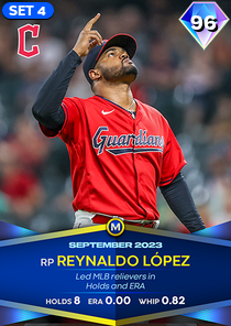 Reynaldo Lopez, 96 Monthly Awards - MLB the Show 23