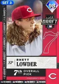 Rhett Lowder, 98 2023 Draft - MLB the Show 23