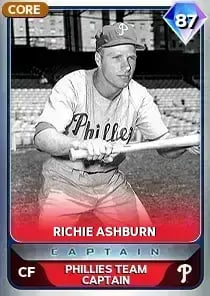 Richie Ashburn, 87 Captain - MLB the Show 24