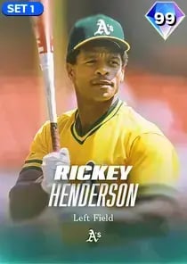 Rickey Henderson, 99 Charisma - MLB the Show 23
