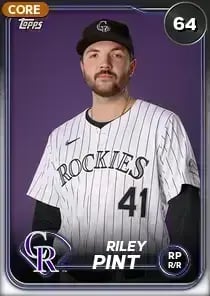 Riley Pint, 64 Live - MLB the Show 24