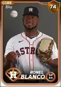 Ronel Blanco, 74 Live - MLB the Show 24