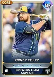 Rowdy Tellez, 87 Captain - MLB the Show 24
