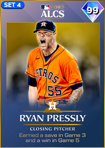 Ryan Pressly, 99 2023 Postseason - MLB the Show 23