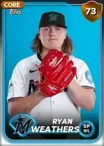 Ryan Weathers, 73 Live - MLB the Show 24