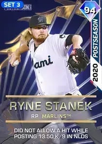 Ryne Stanek, 94 Postseason - MLB the Show 23