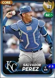 Salvador Perez, 81 Live - MLB the Show 24
