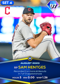 Sam Hentges, 97 Monthly Awards - MLB the Show 23