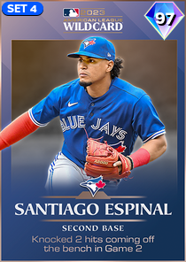 Santiago Espinal, 97 2023 Postseason - MLB the Show 23
