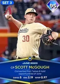 Scott McGough, 95 Monthly Awards - MLB the Show 23
