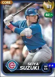 Seiya Suzuki, 81 Live - MLB the Show 24