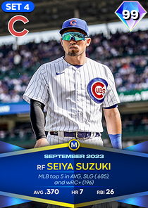 Seiya Suzuki, 99 Monthly Awards - MLB the Show 23