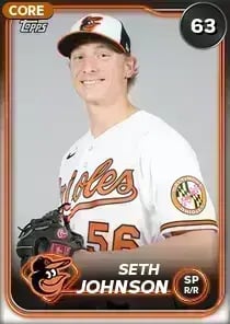Seth Johnson, 63 Live - MLB the Show 24