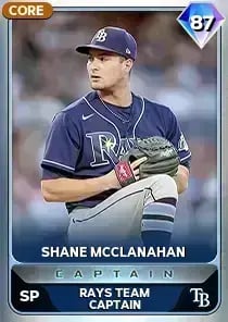 Shane McClanahan, 87 Captain - MLB the Show 24