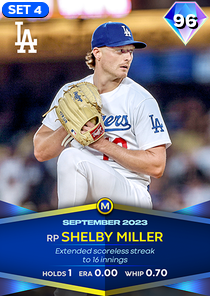 Shelby Miller, 96 Monthly Awards - MLB the Show 23