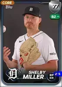 Shelby Miller, 77 Live - MLB the Show 24