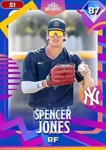 Spencer Jones, 87 Spring Breakout - MLB the Show 24