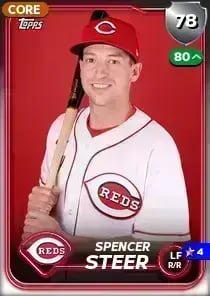 Spencer Steer, 78 Live - MLB the Show 24